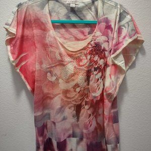 Beautiful stone embellished top